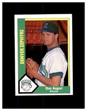 1990 Denver Zephyrs CMC #20 Don August