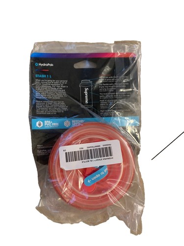 Supreme®/HydraPak Stash™ 1.0L Bottle Style: Red | eBay