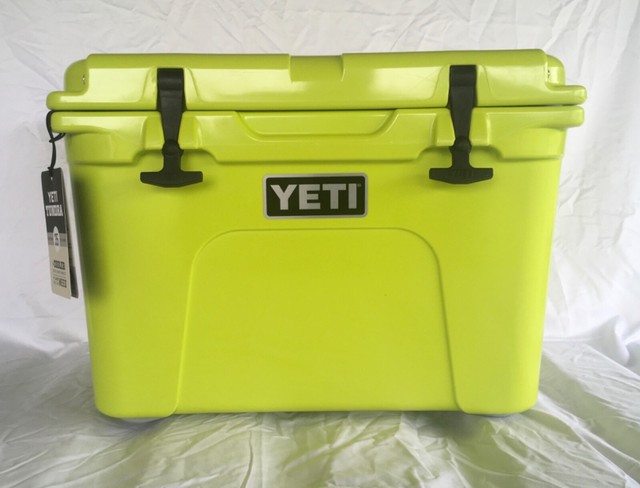 chartreuse yeti 35 cooler
