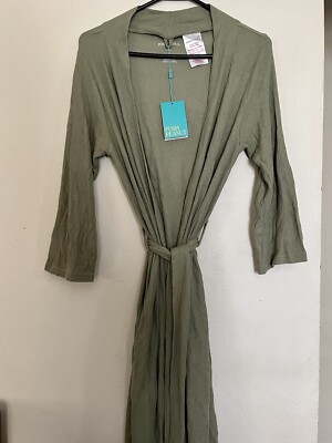 NWT Posh Peanut Waffle Robe L/XL