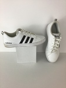 adidas womens shoes white with black stripes