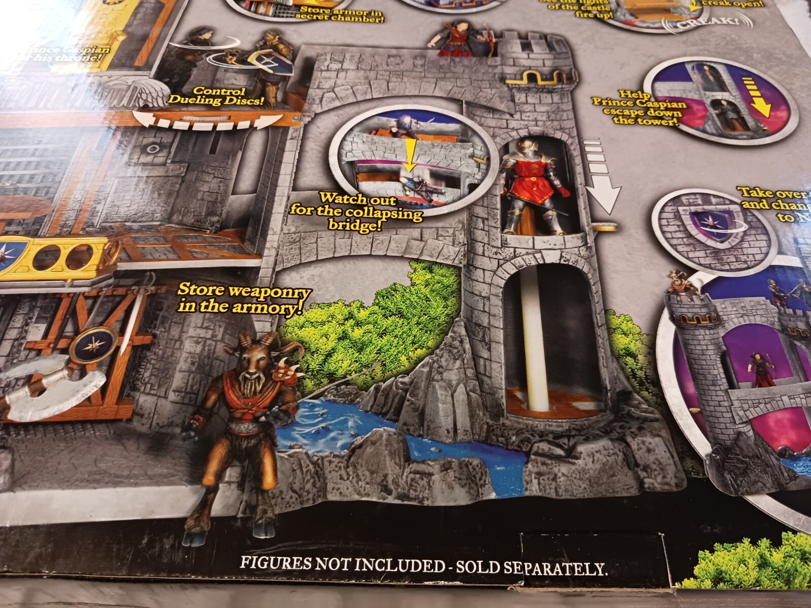 Chronicles of Narnia Prince Caspian Deluxe Telmarine Castle Playset