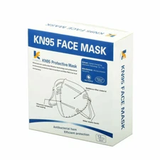 12/Pack KN95 Face Mask Mouth Cover PM2.5 Breathable Respirator K N95 Nano Mask