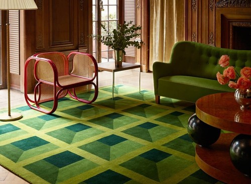 Woollen Tufted Carpet 5'x8' Handmade Area Rugs 6'x9' Bedroom 8'x10 Living Room