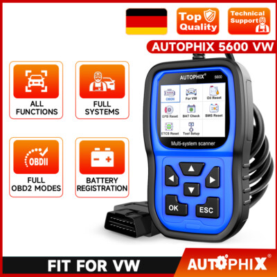 2025 AUTOPHIX 5600 OBD2 Profi KFZ Diagnosegerät Auto Alle System Scanner für VAG