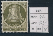 Briefmarken Berlin 1951 Michel 82 gestempelt