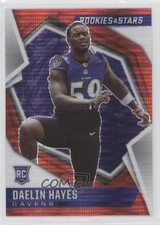 2021 Panini Rookies & Stars Rookies Red Pulsar Prizm Daelin Hayes #200 0lt3