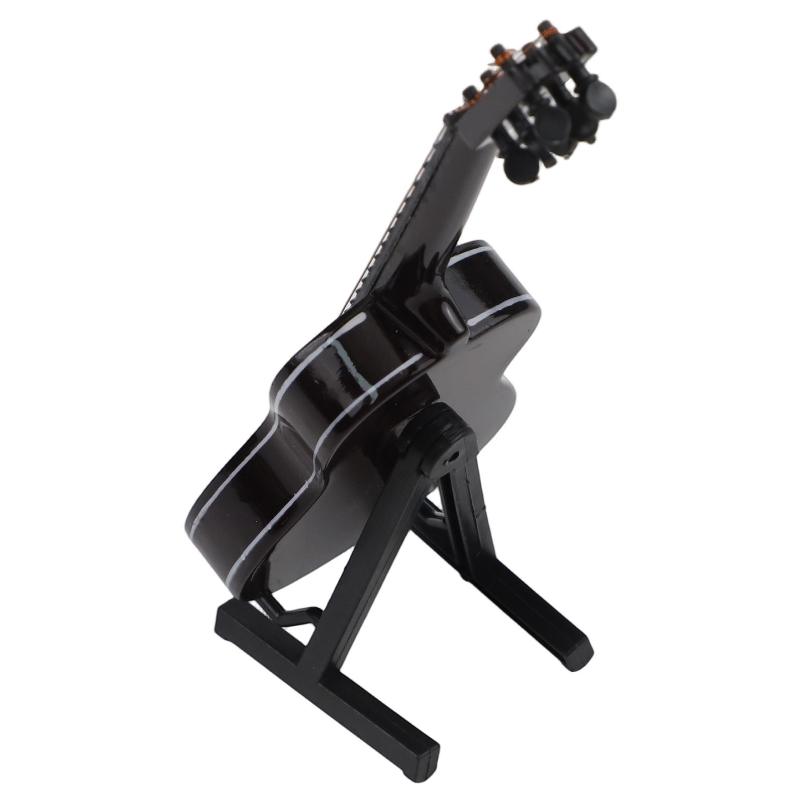 Mini chitarra modello con supporto in legno foto 6