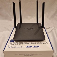 WAVLINK WIFI 7 ROUTER WIRELSS BE3600 MESH ROUTER GAMING ADVANCED VPN GUEST WIFI