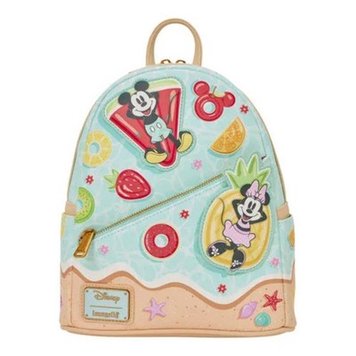 Loungefly Disney Mickey & Minnie Beach Fun Mini Rucksack