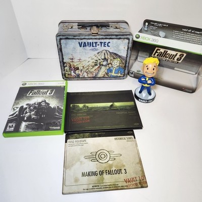 Xbox 360 Fallout 3 Collector's Edition Complete in Box with Figure CIB
