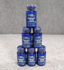 Lot of 6 Life Extension Melatonin 3mg for Restful Sleep 60 Vegetarian Lozenges
