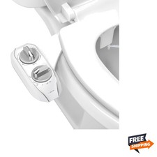NEO 185 Plus - Dual Nozzle, Non-Electric Bidet Attachment for Toilet Seat, Pa...