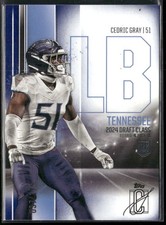 2024 Topps Signature Class #189 Cedric Gray Indigo #/175