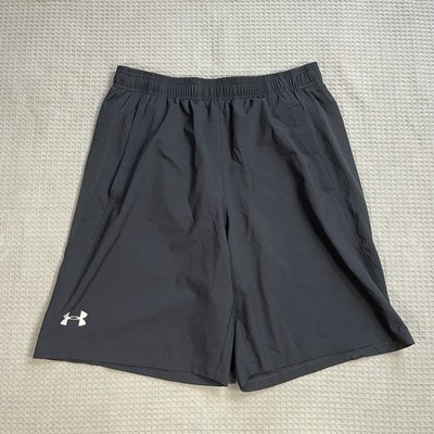 Under Armour Launch Running Shorts Medium Men s Fitted Black With Liner