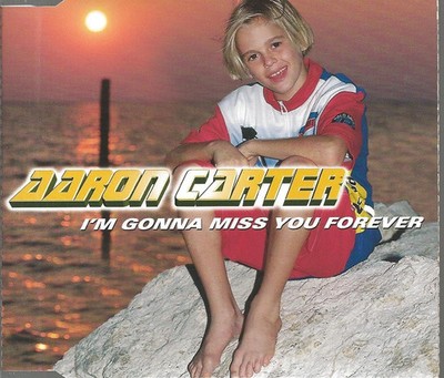 Aaron Carter I'm Gonna Miss You Forever CD Single 1998 Teen Pop Radio Album