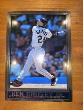 1998 Topps Super Chrome #28 Ken Griffey Jr. Jumbo 4x6 Base