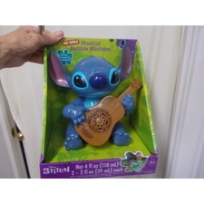 Disney Stitch Musical Bubble Machine No Spill Ukulele Toy Little Kids Inc NEW