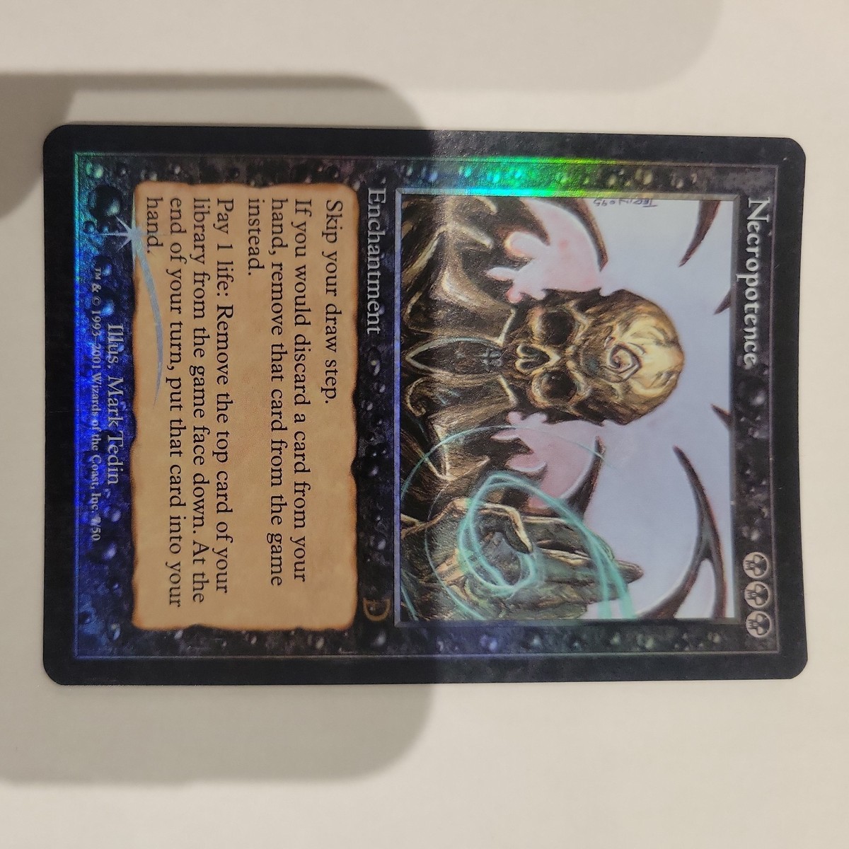 Necropotence Deckmasters Garfield vs Finkel Foil for sale