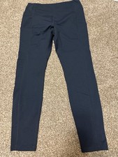 Spanx Women's Leggings Size Large Black/Gray, Stretch, High-Waist, Pull-On