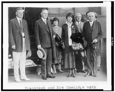 Washington DC Union Station Calvin Coolidge Grace Goodhue Hoover Kellogg 1925
