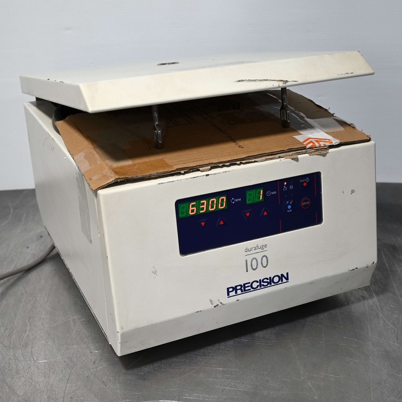 Precision Durafuge 100 Centrifuge 6300RPM W/ SO-1X Swing Bucket Rotor 4000RPM