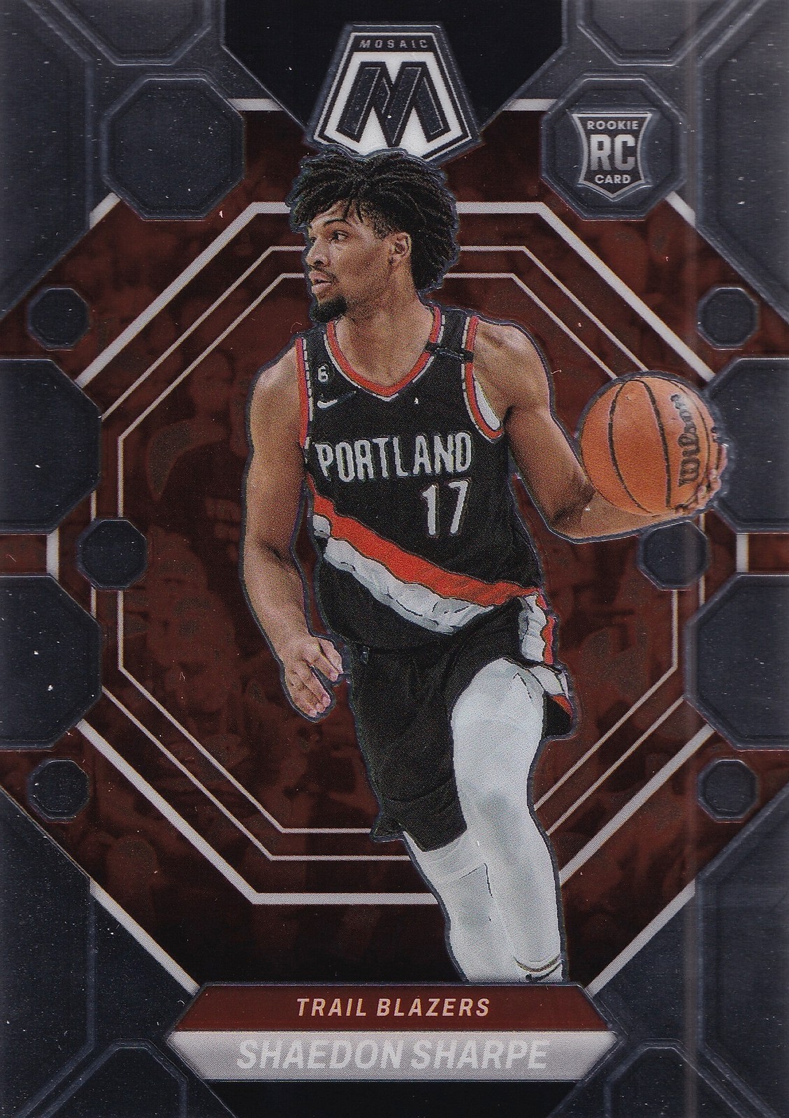 2022-23 Panini Mosaic #213 Shaedon Sharpe