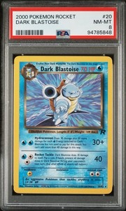Dark Blastoise 20/82 Team Rocket 1st Edition Non-Holo Rare