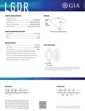 2.27 Ct Marquise Cut GIA Certified Lab Grown CVD Diamond H Color VVS2 Clarity 814.98 per carat