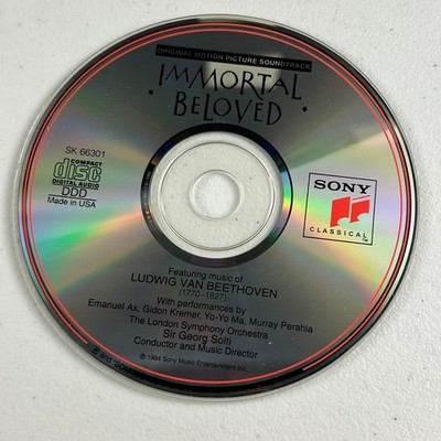Immortal Beloved CD 1994 Beethoven Soundtrack Sony Classical
