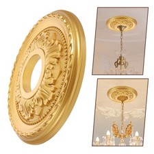  Decorative Ceiling Rose Light Medallion Fan Trim Ring Cover Plate