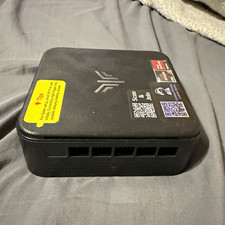 AMD Ryzen 7 Mini PC Desktop, Radeon Graphics, USB-C HDMI LAN, Black
