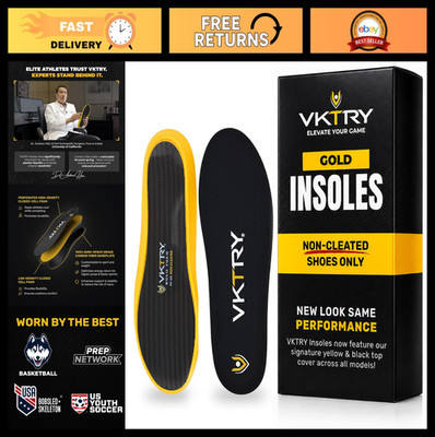 High-Performance Carbon Fiber Sport Insoles for Non-Cleated Shoes - Comfort & Su