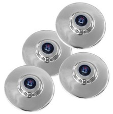 Empi 356 Nipple Wolf Emblem Hub Cap Set Of 4 For Early Vw Bug 5 Lug Wheel