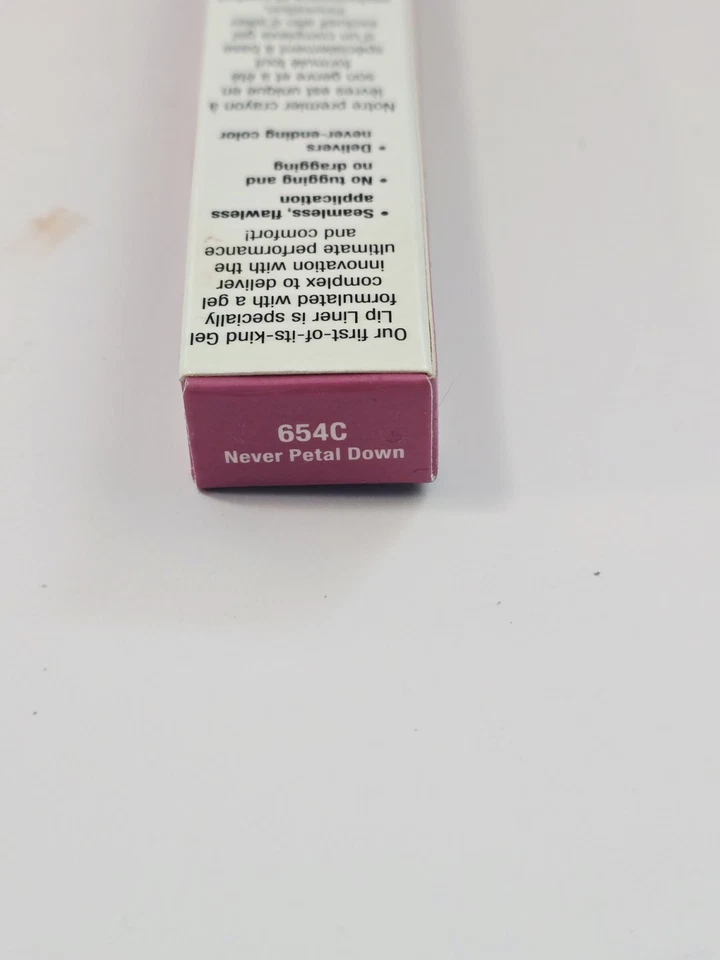 Wet n Wild Perfect Pout Gel Lip Liner #654C Never Petal Down, Pink Retractable - Image 2 of 3