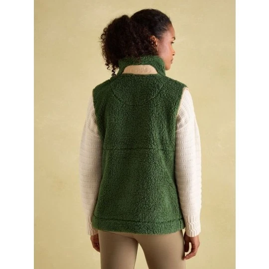 Joules Mallory Green Fleece Gilet - Sizes 10 & 14 - BNWT - Was £59.95 - Image 4 of 4