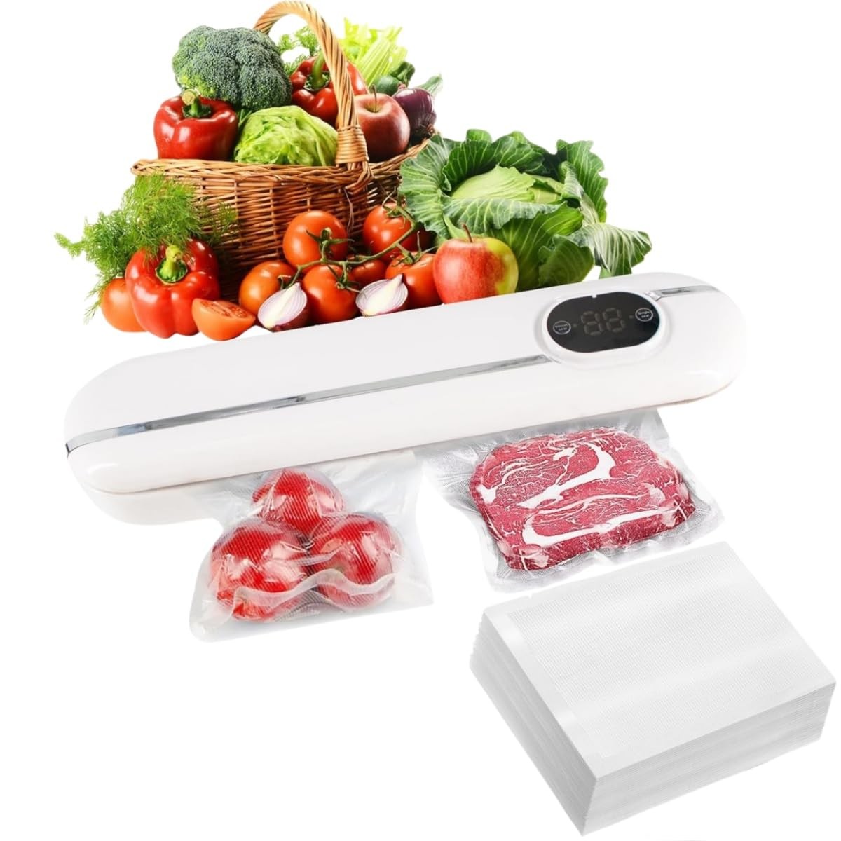 Macchina Sottovuoto Ecologica 5 in 1 | Riduzione Sprechi Alimentari