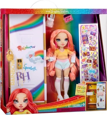 MGA Entertainment Rainbow High Personalize Your Locker Puppe Set - Neu