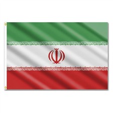 Large Iran National Flag 5X3FT Sports Football World Cup Fan Supporter Banner