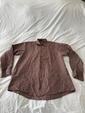 VINTAGE Burberrys London Shirt CheckButton Up Long Sleeve Mens Medium 197