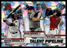 2020 Bowman Talent Pipeline Atomic Refractors Kristian Robinson/Taylor