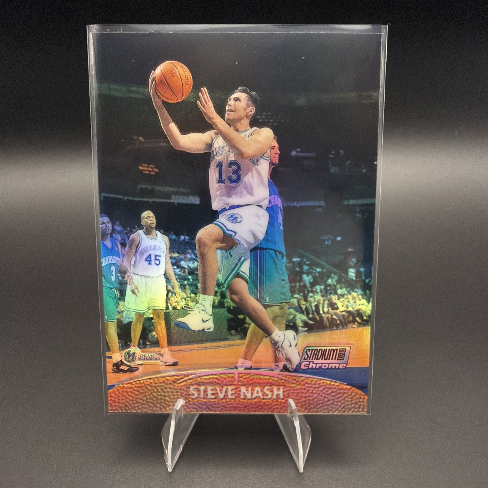 1999-00 Topps Stadium Club Chrome - Steve Nash #32 Refractor Dallas Maverkcks