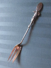 GORHAM OLD Paris Cocktail Fork AESTHETIC STERLING SILVER .925