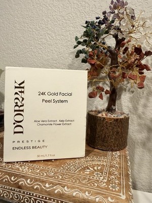 Gold Facial Peeling Gel system  D  Or 24 k $195 Msrp