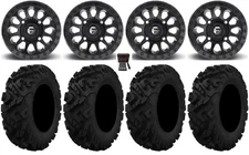 Fuel Vector 14" Wheels MB 29" HD-K Tires Can-Am Maverick X3