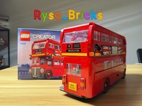 LEGO 10258 London Bus Used Complete w/ Instructions No Box