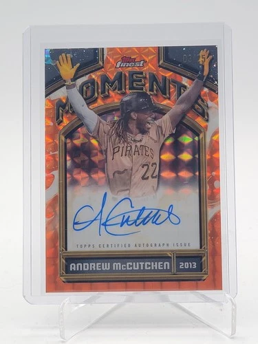 2026 Topps Finest Andrew McCutchen Orange Geometric (RAW)