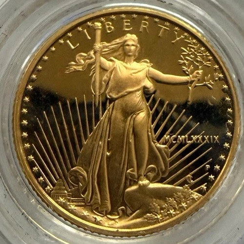 1989 - 1/10 Oz American Eagle Gold Bullion Coin