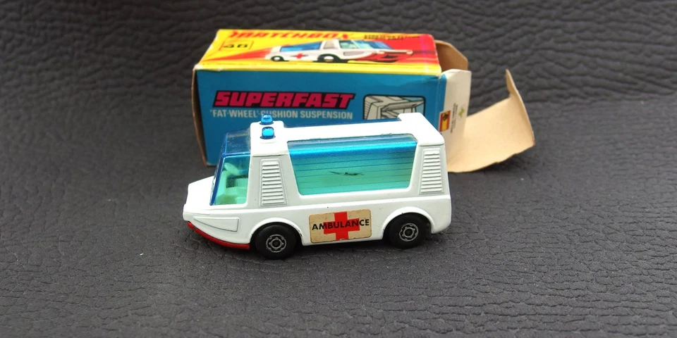 Matchbox Superfast MB46 Stretcha Fetcha Ambulanza made in England Lesney Nuovo c - Immagine 2 di 4
