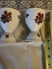 Lot Of 2 Double Egg Cup Holders Z.S. & Co. Bavaria Floral — photo 8
